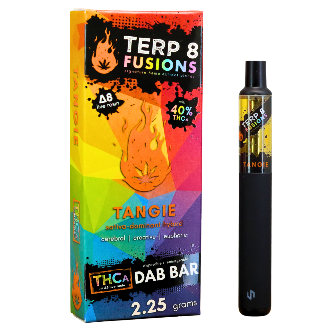 Tangie 2.25g Live Resin Disposable Dab Bar | Terp 8