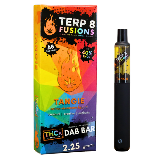 Tangie 2.25g THCA + D8 Live Resin Disposable Dab Bar | Terp 8