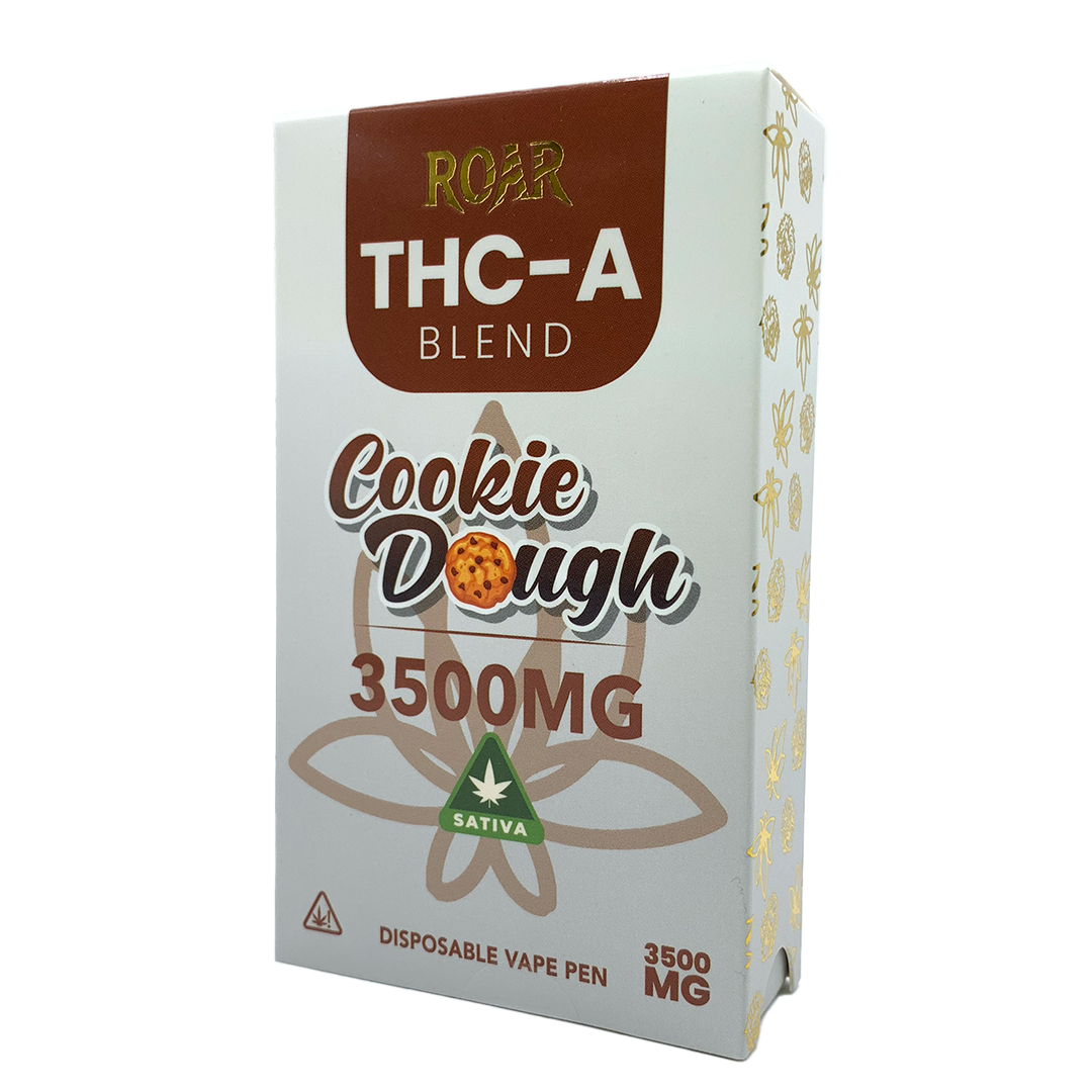 Roar Cookie Dough (Sativa)  - Disposable Vape 3500MG