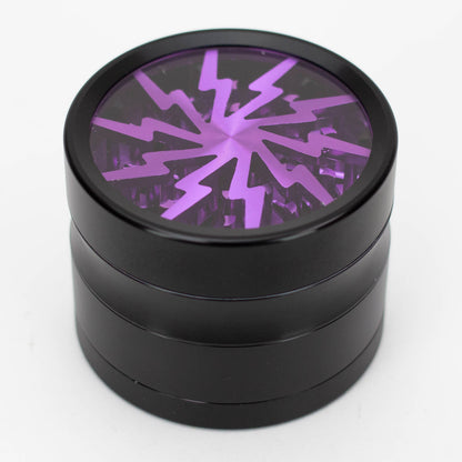 Spark Aluminum 4 Parts grinder with color acrylic window_5