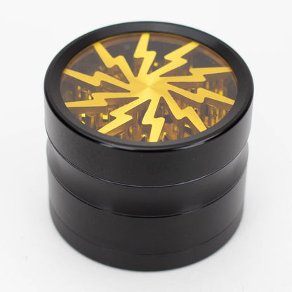 Spark Aluminum 4 Parts grinder with color acrylic window_8