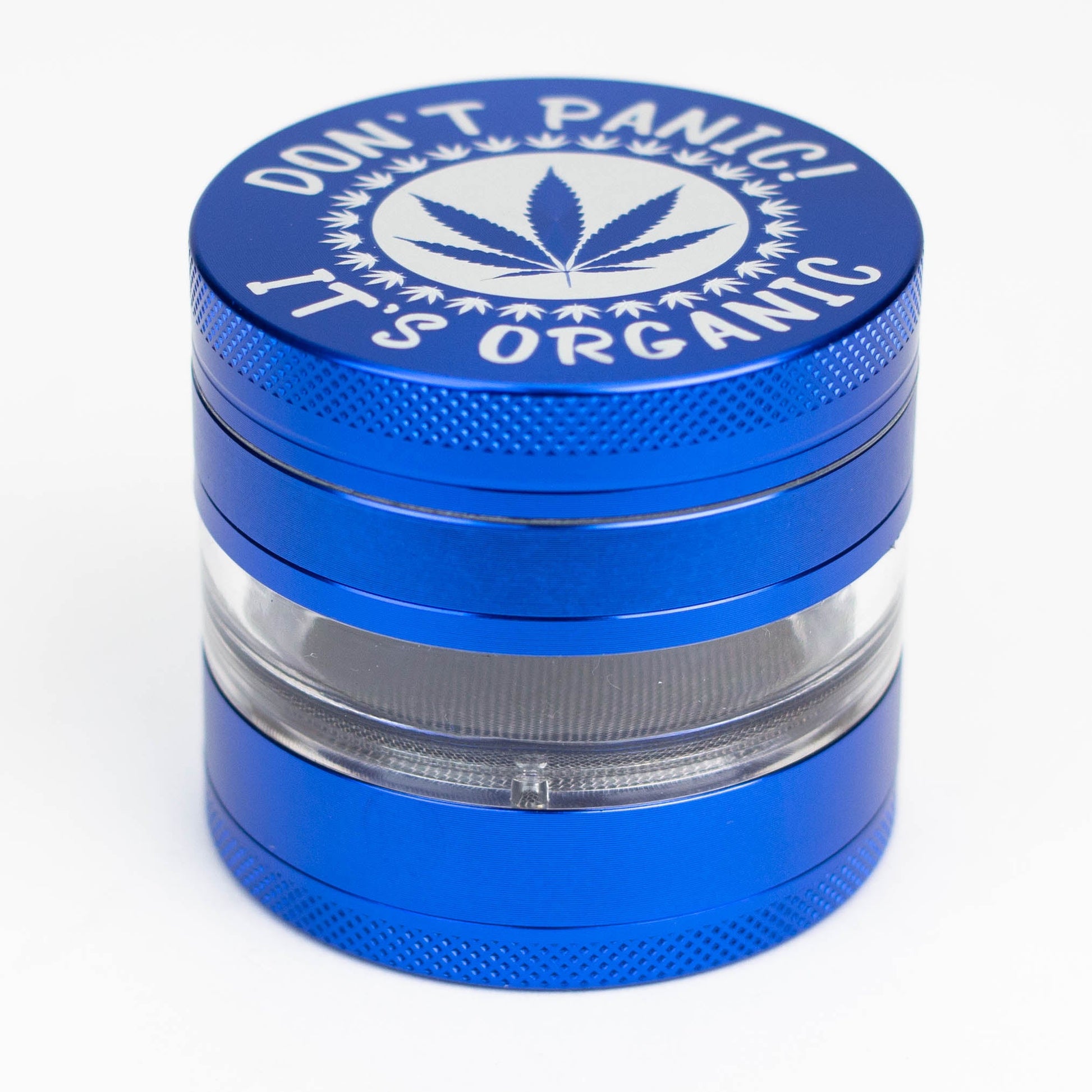 Heavy Duty Large "Don't Panic It's Organic" 4 Parts Weed Grinder Engraved in Canada Design #1_12