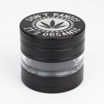 Heavy Duty Large "Don't Panic It's Organic" 4 Parts Weed Grinder Engraved in Canada Design #1_10