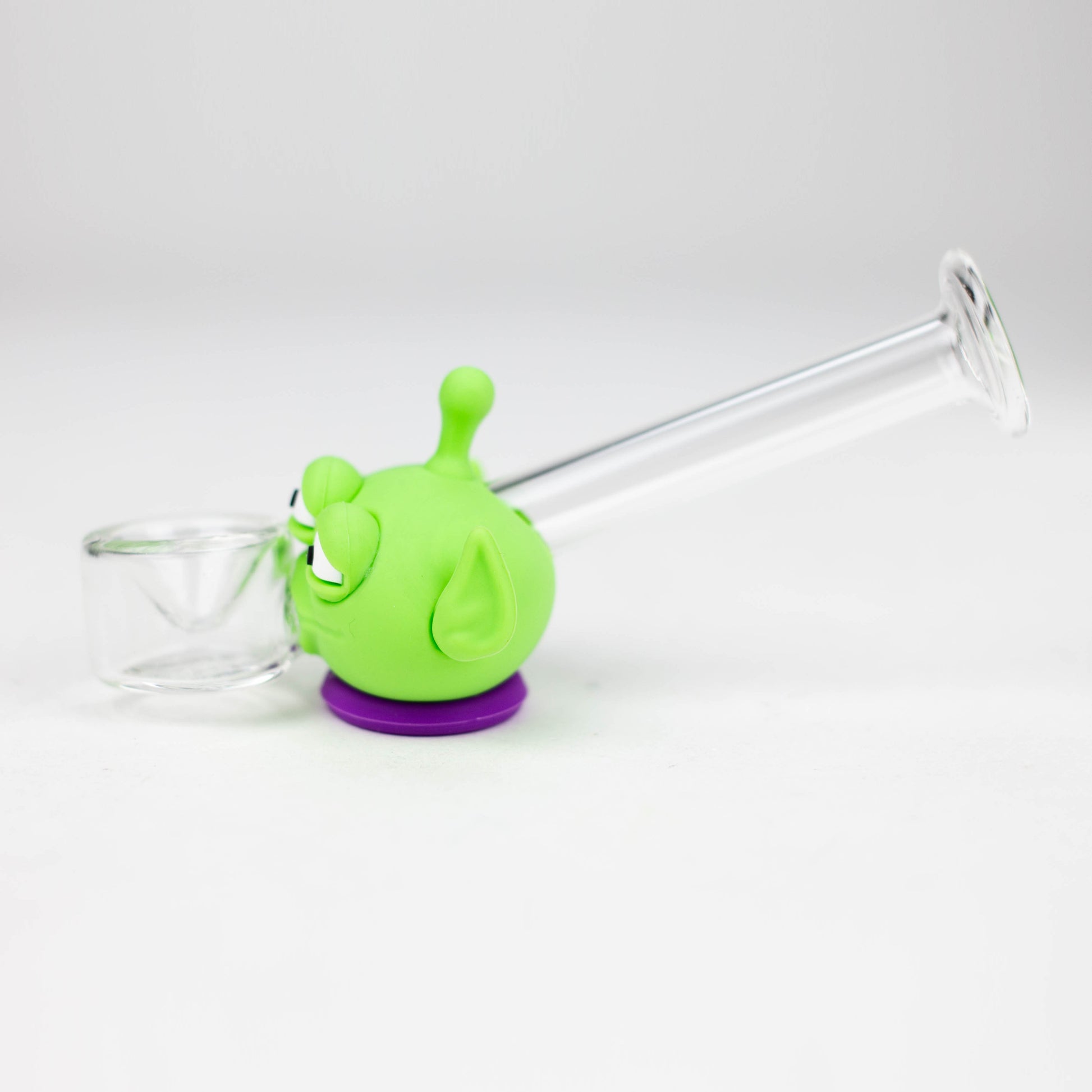 4" Alien Glass hand pipe-Assorted [H361]_4