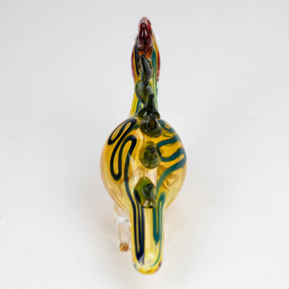 7" Lizard Insideout Glass Pipe [PIP972]_3