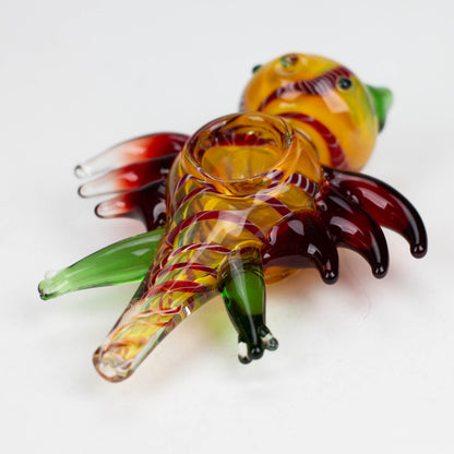 4-3/4" Bat Insideout Glass Smoking Pipe [PIP971]_3