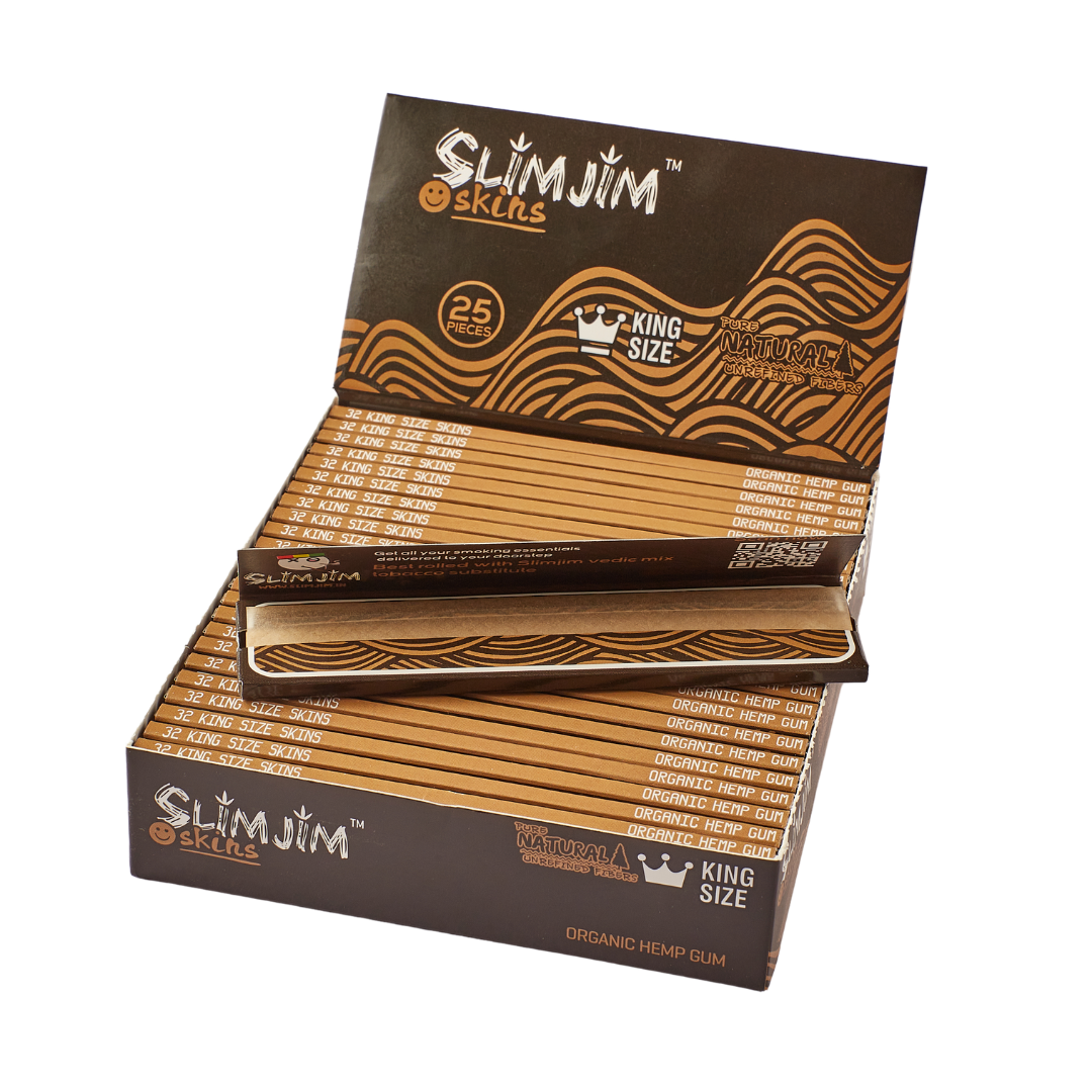 Slimjim | Natural King Size Skins Box of 25_0