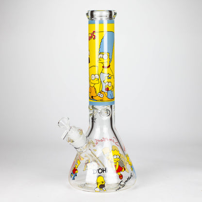 14" Cartoon 9 mm glass bong [PIP789]_5