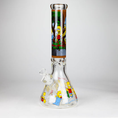 14" Cartoon 9 mm glass bong [PIP789]_10