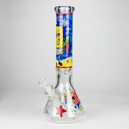 14" Cartoon 9 mm glass bong [PIP837]_6