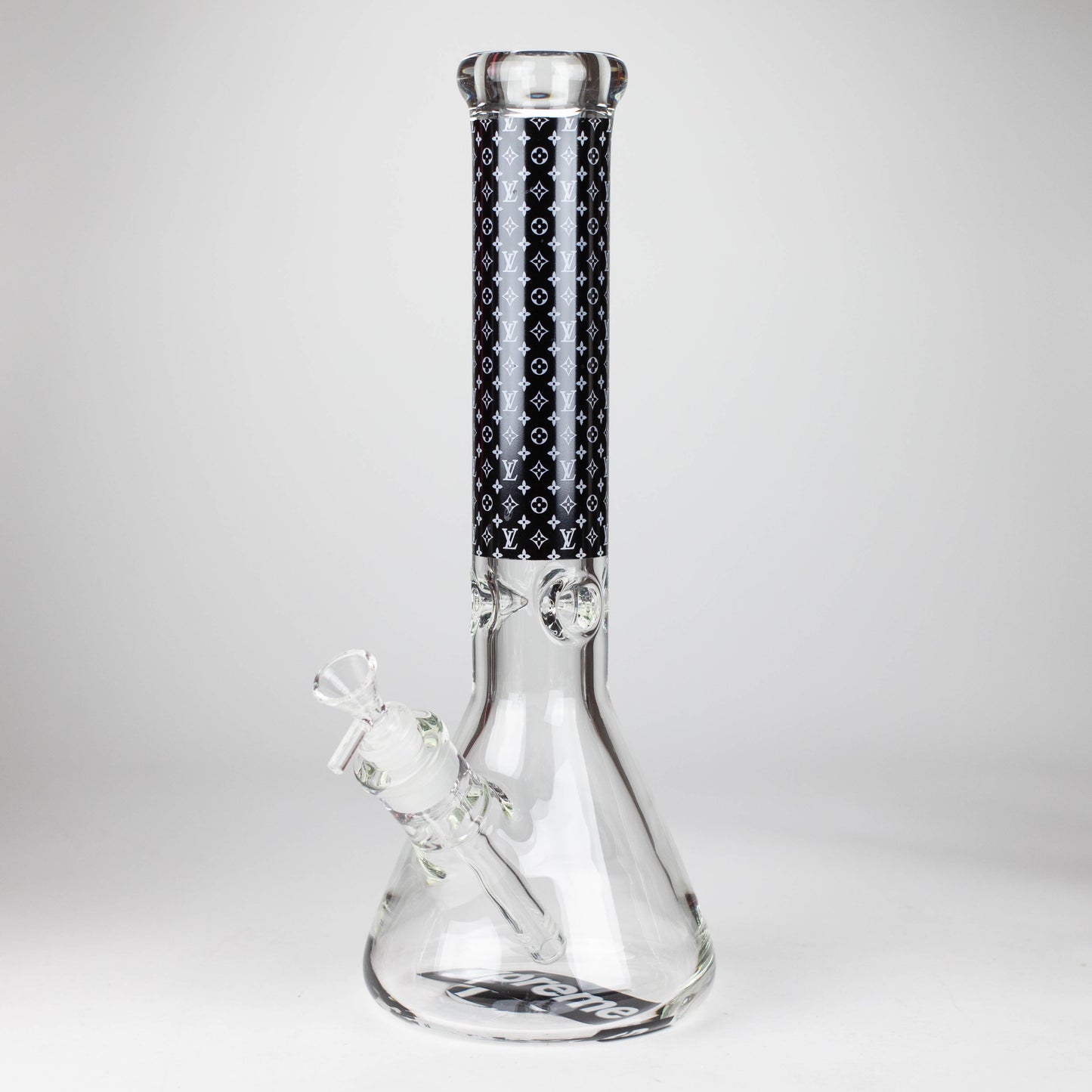 14" Luxury Pattern 9mm glass bong [PIP871]_10