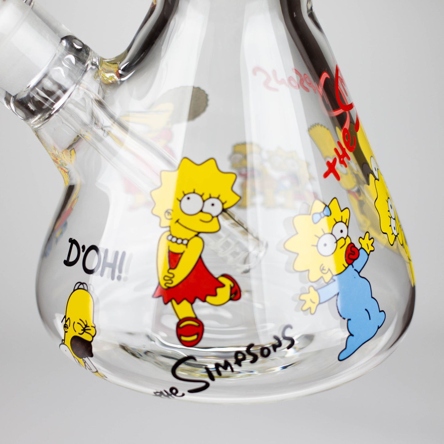 14" Cartoon 9 mm glass bong [PIP789]_3