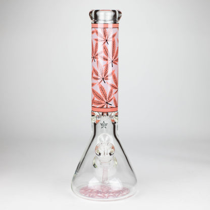 14" Hemp Weed 9mm glass bong [PIP845]_12