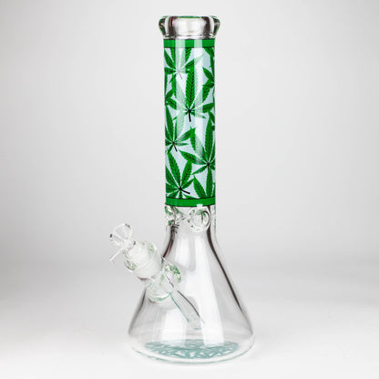 14" Hemp Weed 9mm glass bong [PIP845]_8