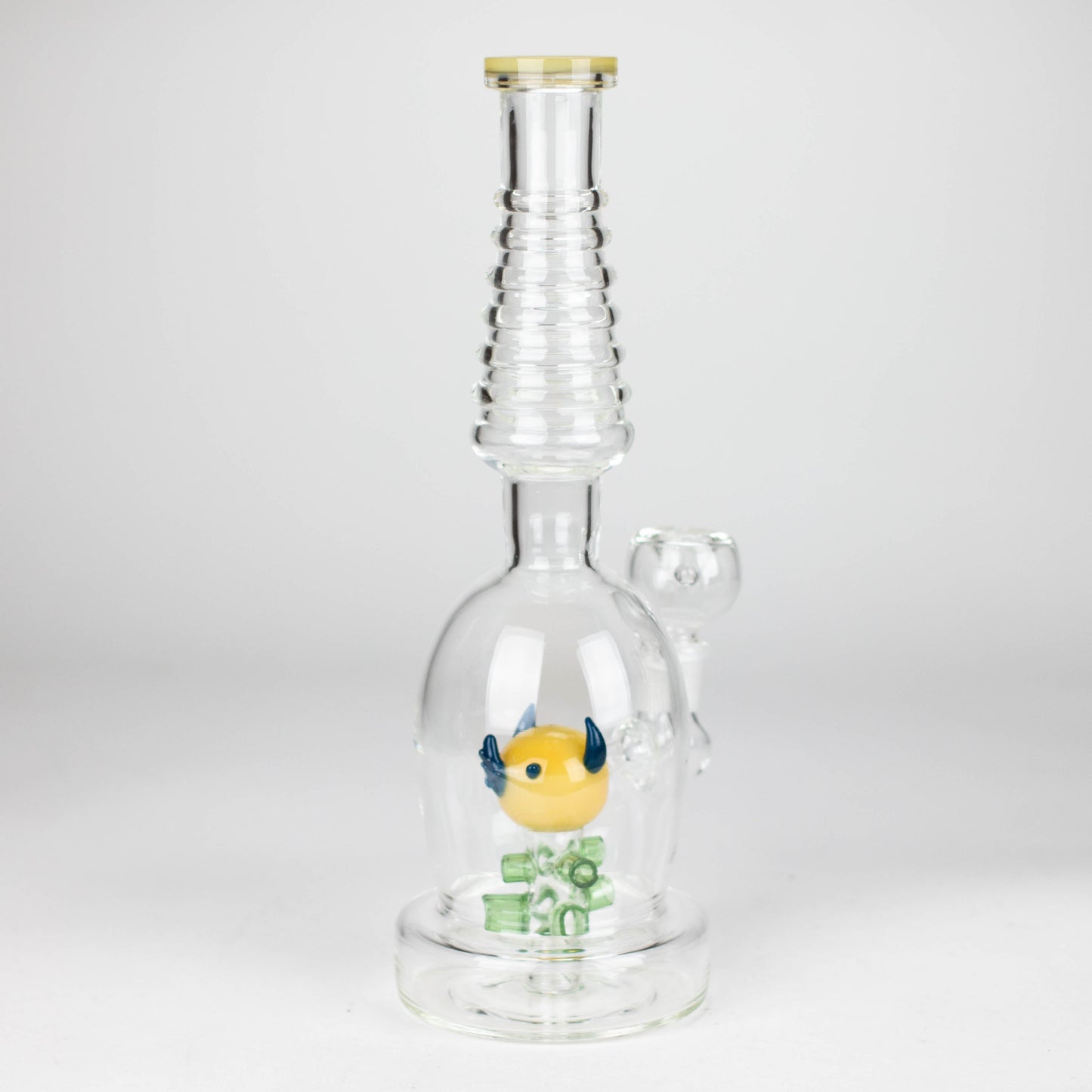 12" Fancy glass water bong_4