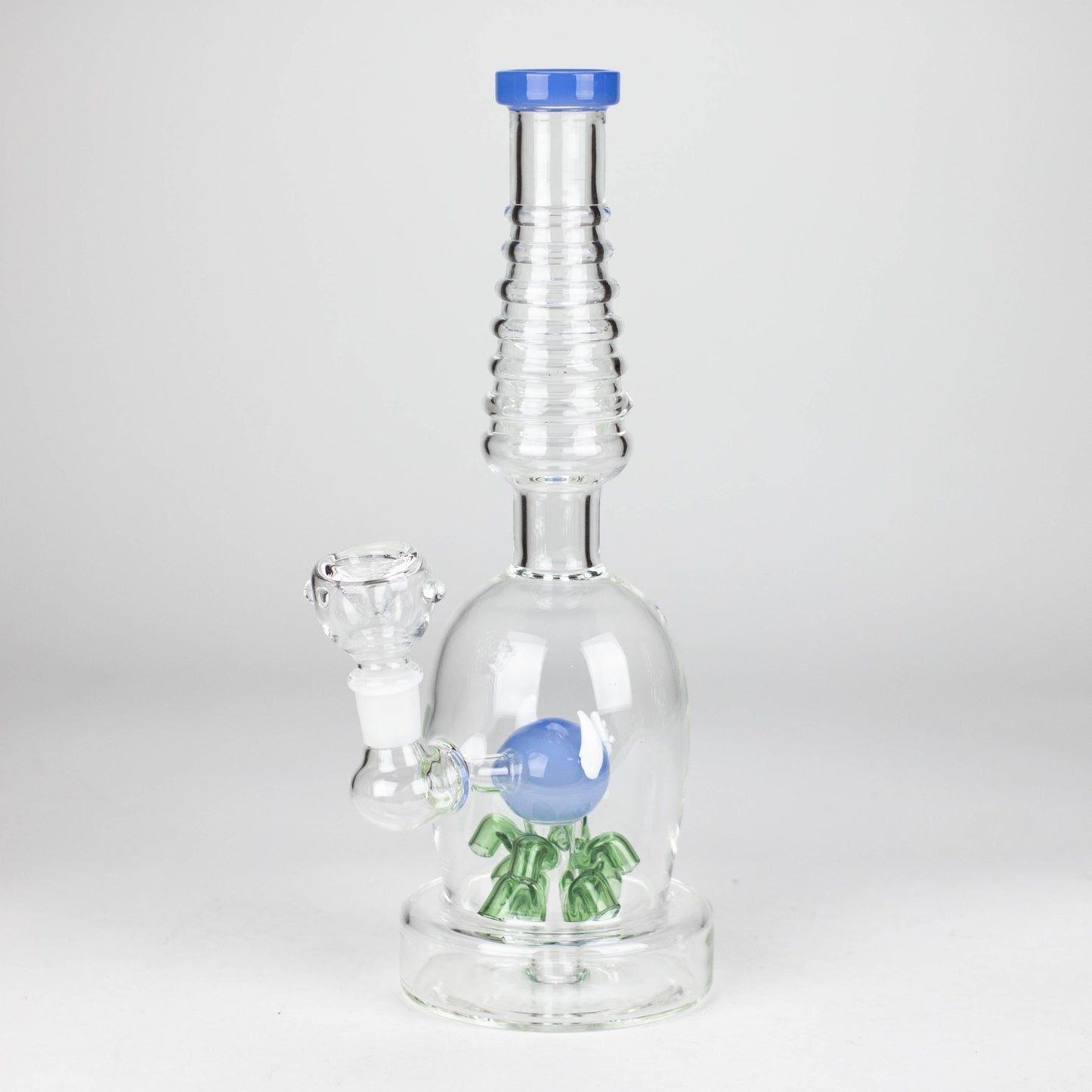 12" Fancy glass water bong_1