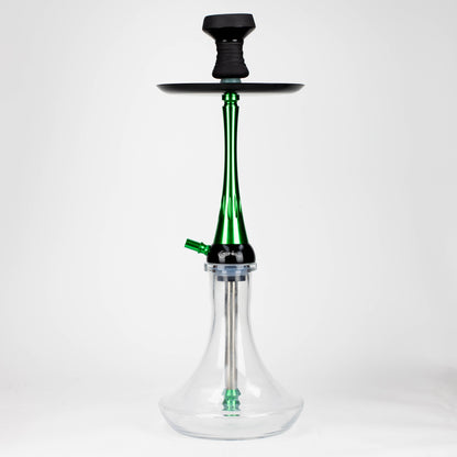 Genie | 22.5″ Aluminum Hookah with Diffuser,Tray, and Soft Touch Silicone Hose [SS-04]_13