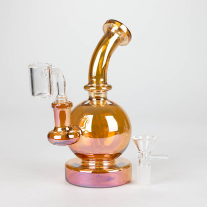 7" Solid Color Eletroplate Rig with Banger and Bowl_6