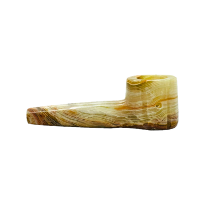 StoneAge | 4" Handmade Tobacco Smoking Pipe – Model: Bowl Design, Includes Gift Box_4