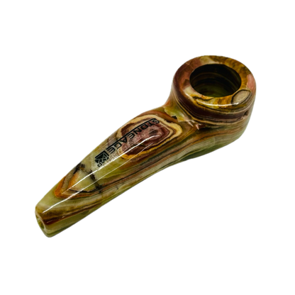 StoneAge | 4" Handmade Tobacco Smoking Pipe – Model: Curve, Includes Gift Box_3