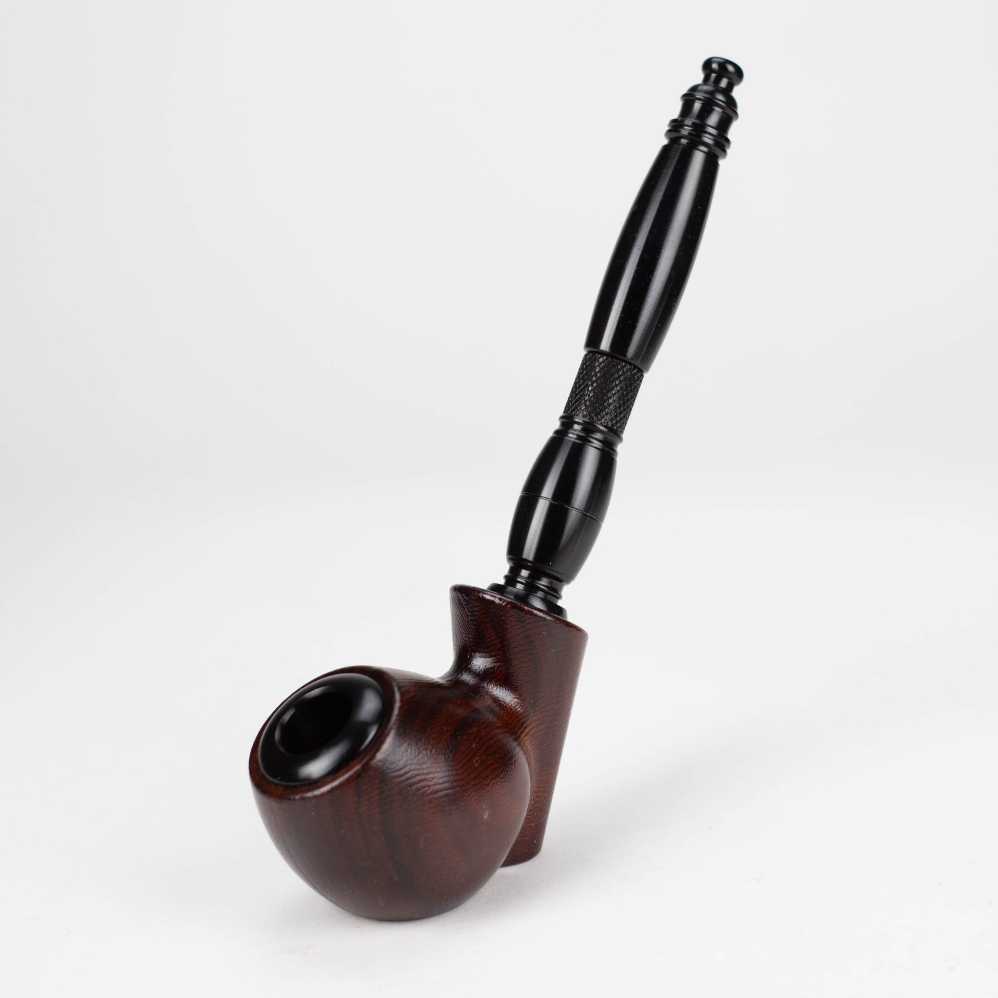 8" Aluminum Tobacco Pipe with Screens_11