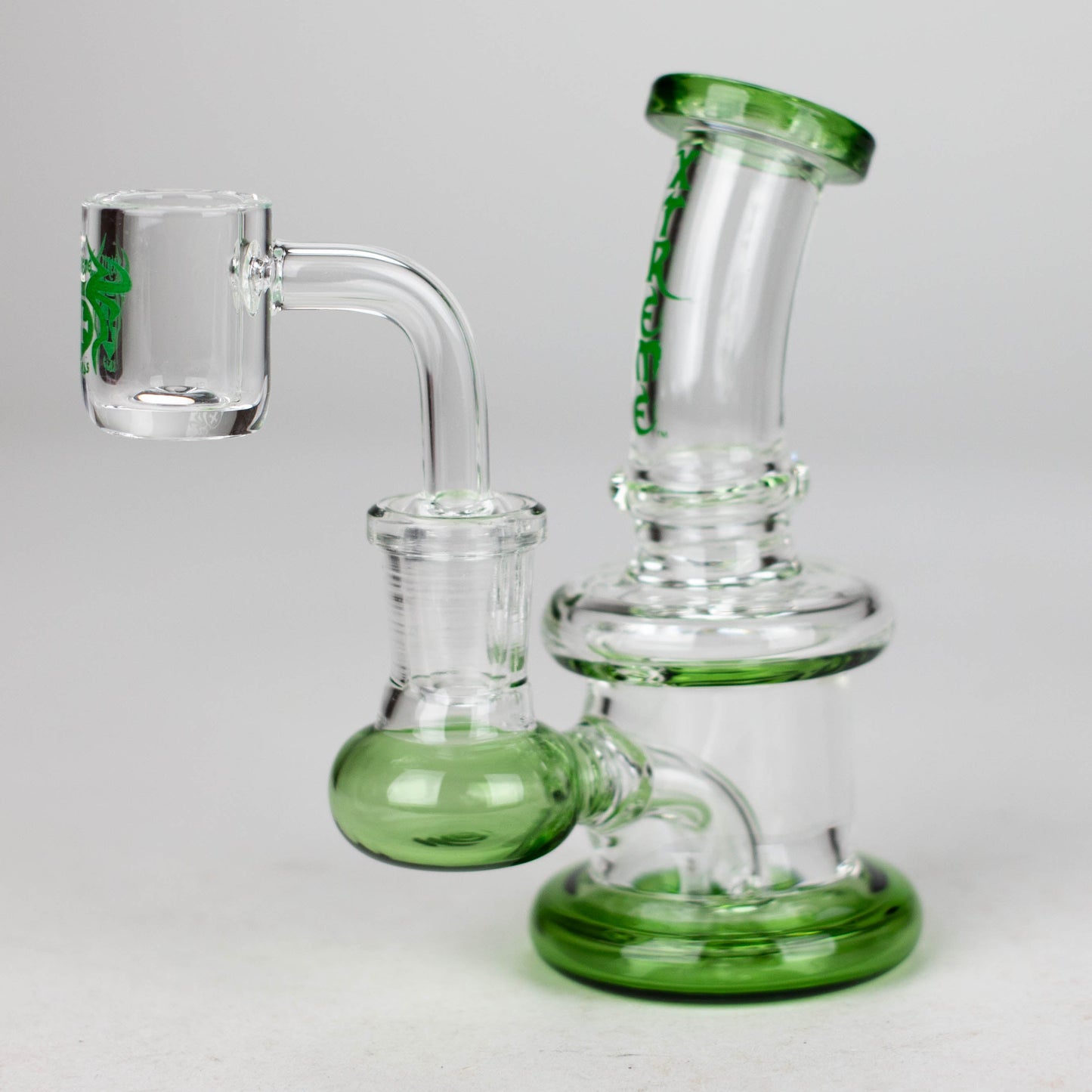 Xtreme | 4.5" Oil Rig with quartz banger [R027]_6