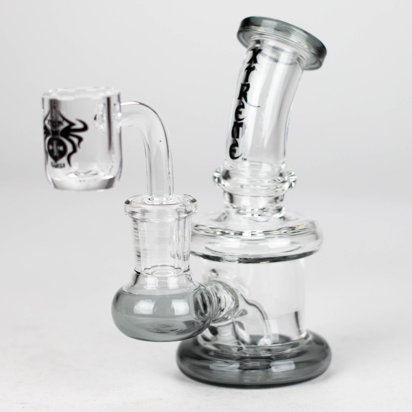 Xtreme | 4.5" Oil Rig with quartz banger [R027]_7