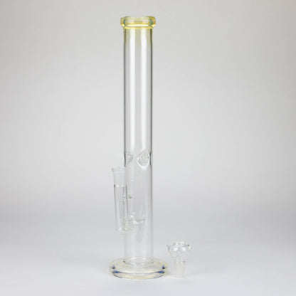 16"  straight glass tube water bong_7