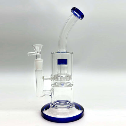 9.5" Shower head Percolator Glass Rig_0