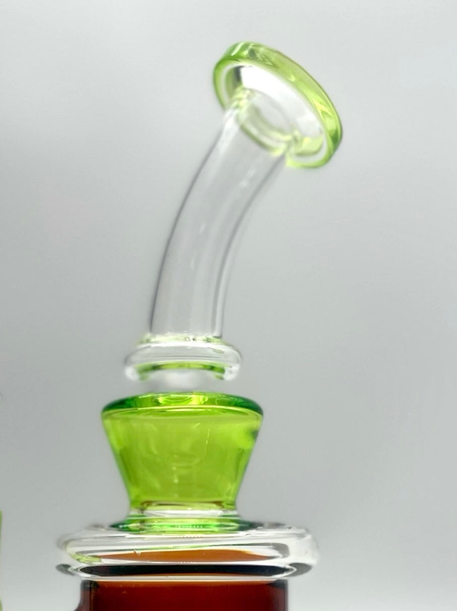 8" Matrix Perc Glass bong_5