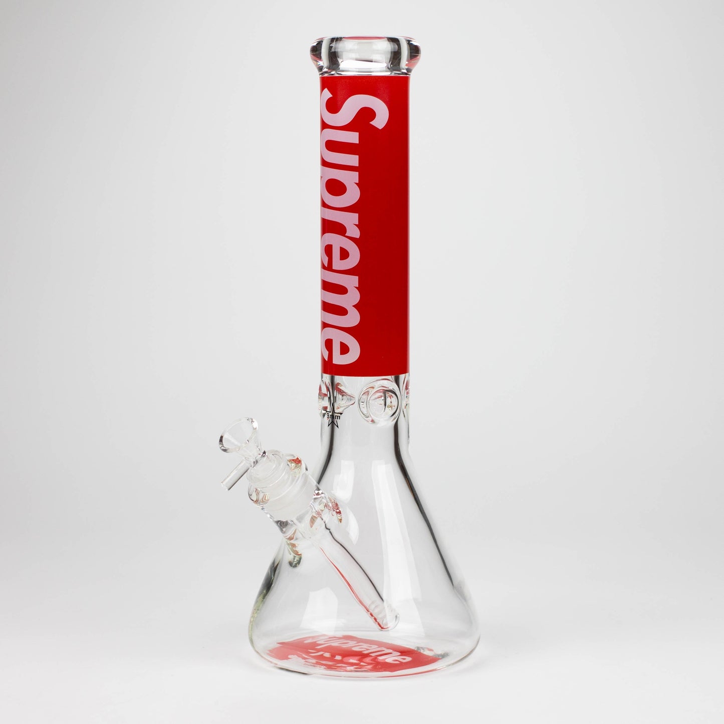 14" Brand 9mm glass water bong [NP2001]_1