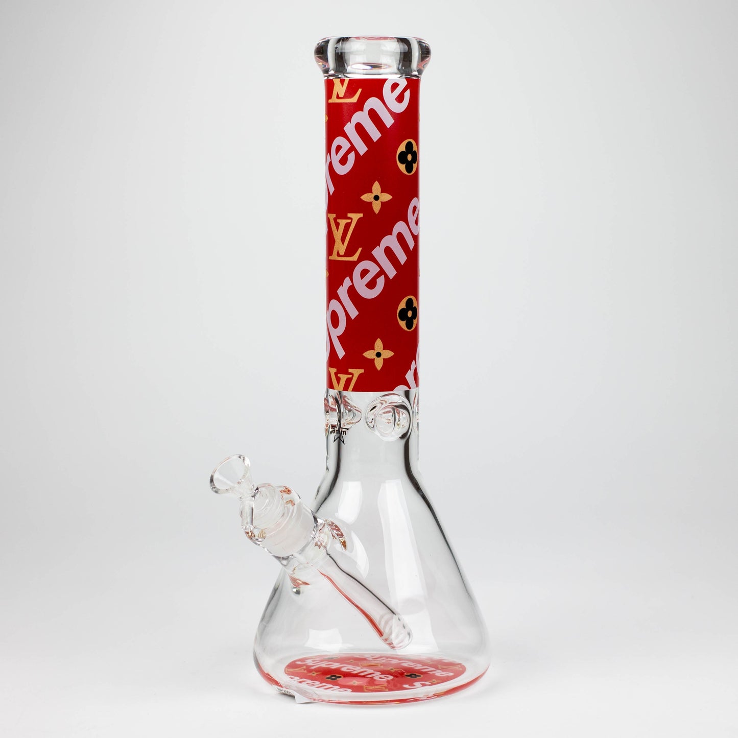 14" Brand 9mm glass water bong [NP2001]_2