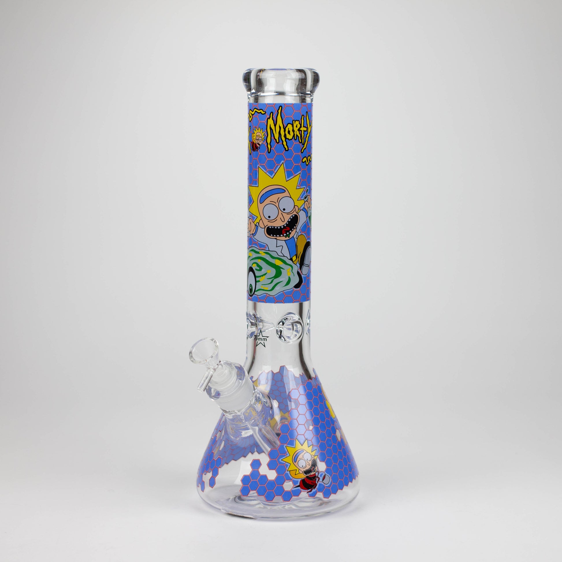 14" RM Cartoon 9mm glass water bong [GBT2118]_1