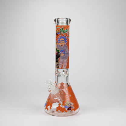 14" RM Cartoon 9mm glass water bong [GBT2118]_2