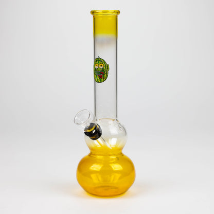 6" paint glass water bong_1