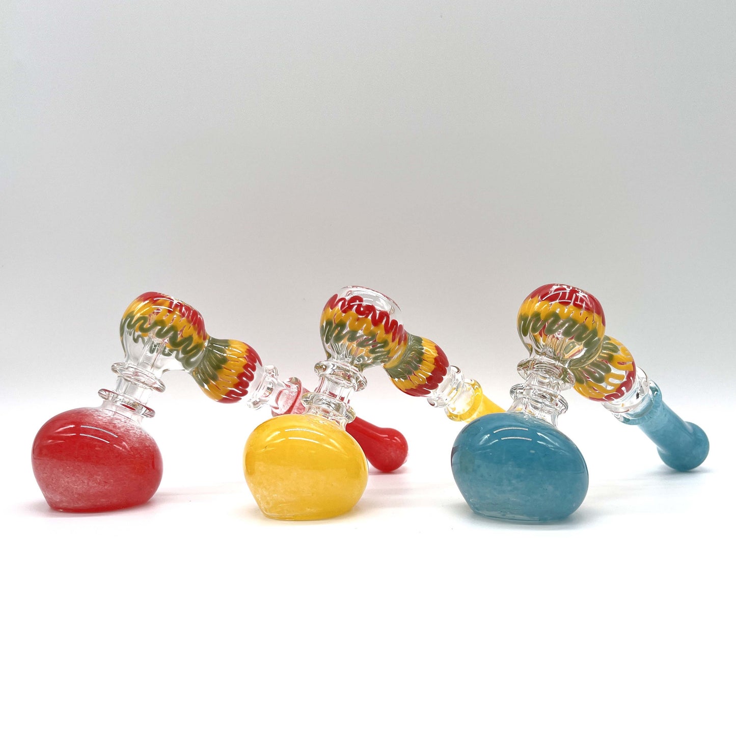 Rasta Bubbler 7" Long - Assorted color_0