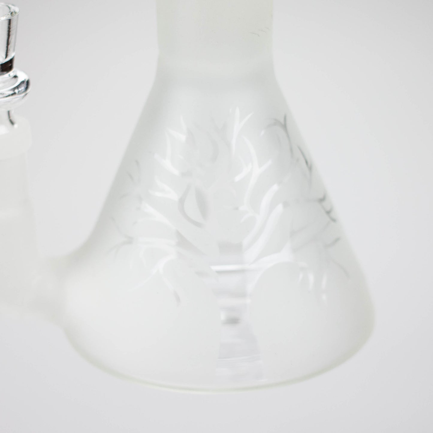 8" GLOW IN DARK TREE OF LIFE BEAKER GLASS BONG_5