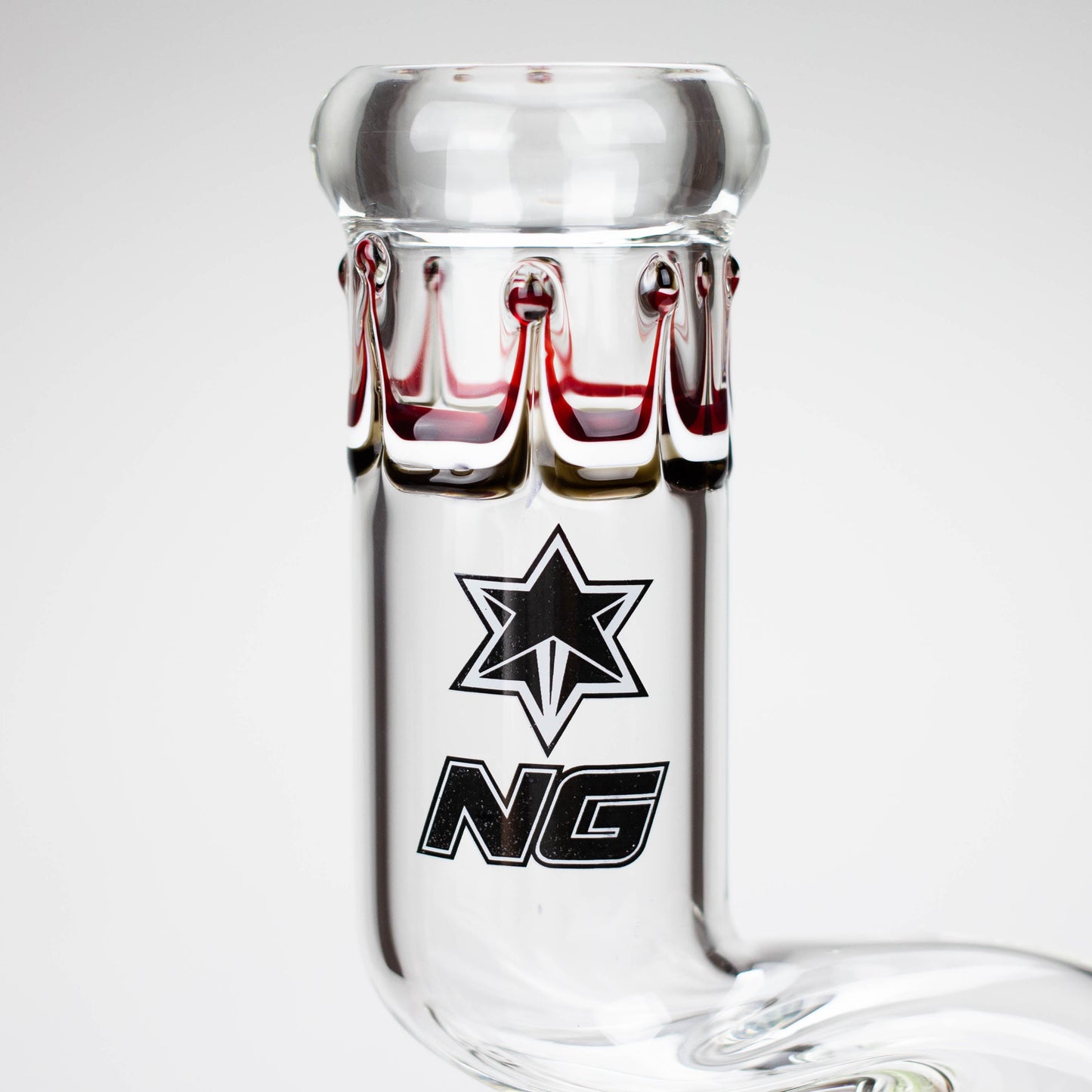 NG | 14 inch ZIg-Zag Beaker Bong [G101]_10