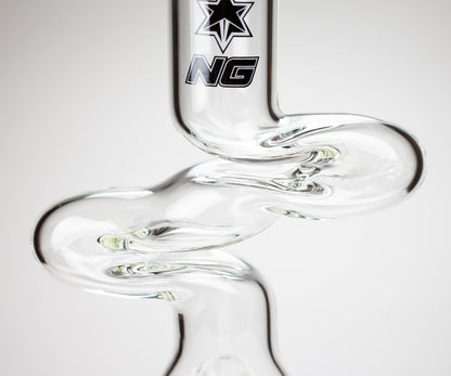 NG | 14 inch ZIg-Zag Beaker Bong [G101]_11