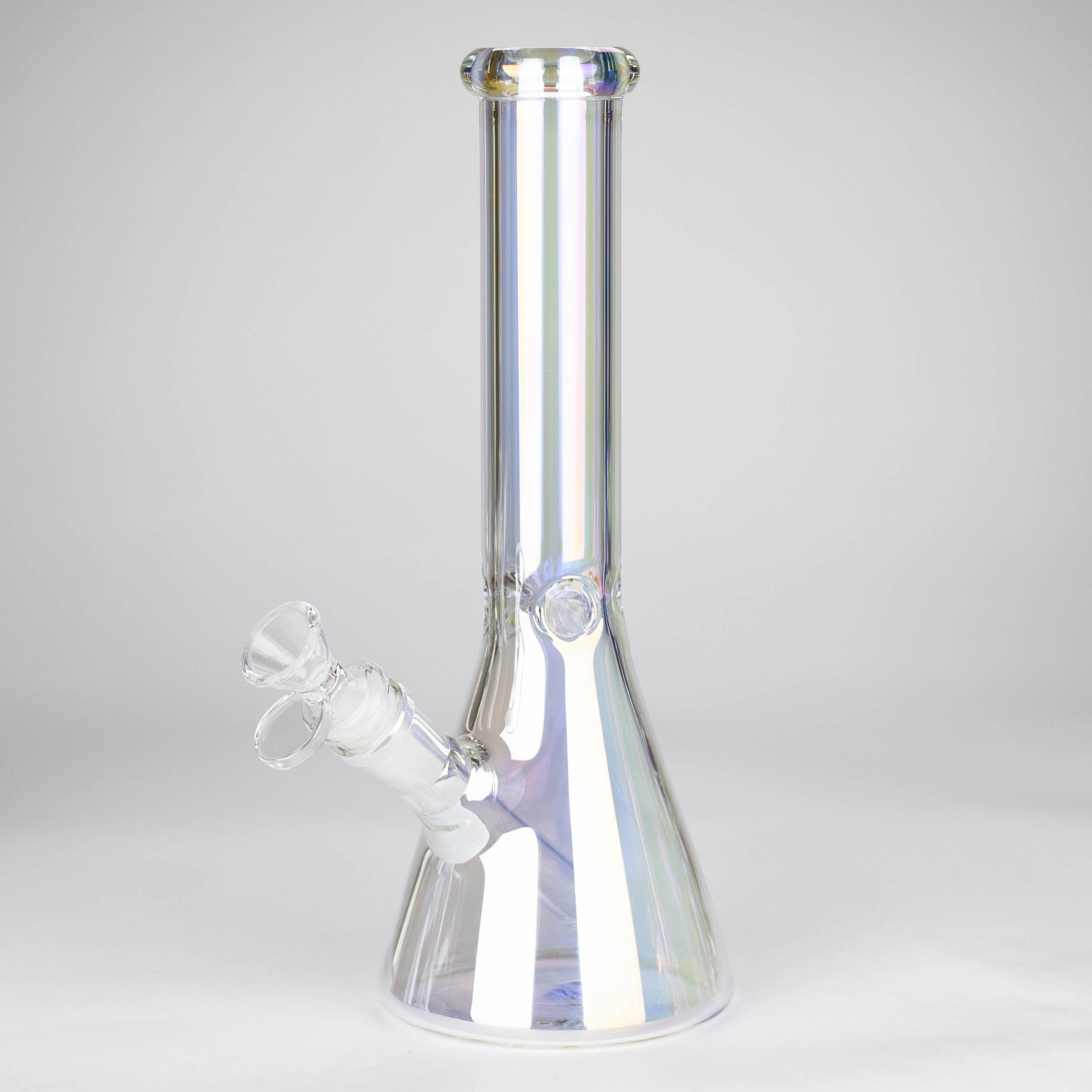 10"  5mm Electroplate Glass Bong Assorted Colour_5