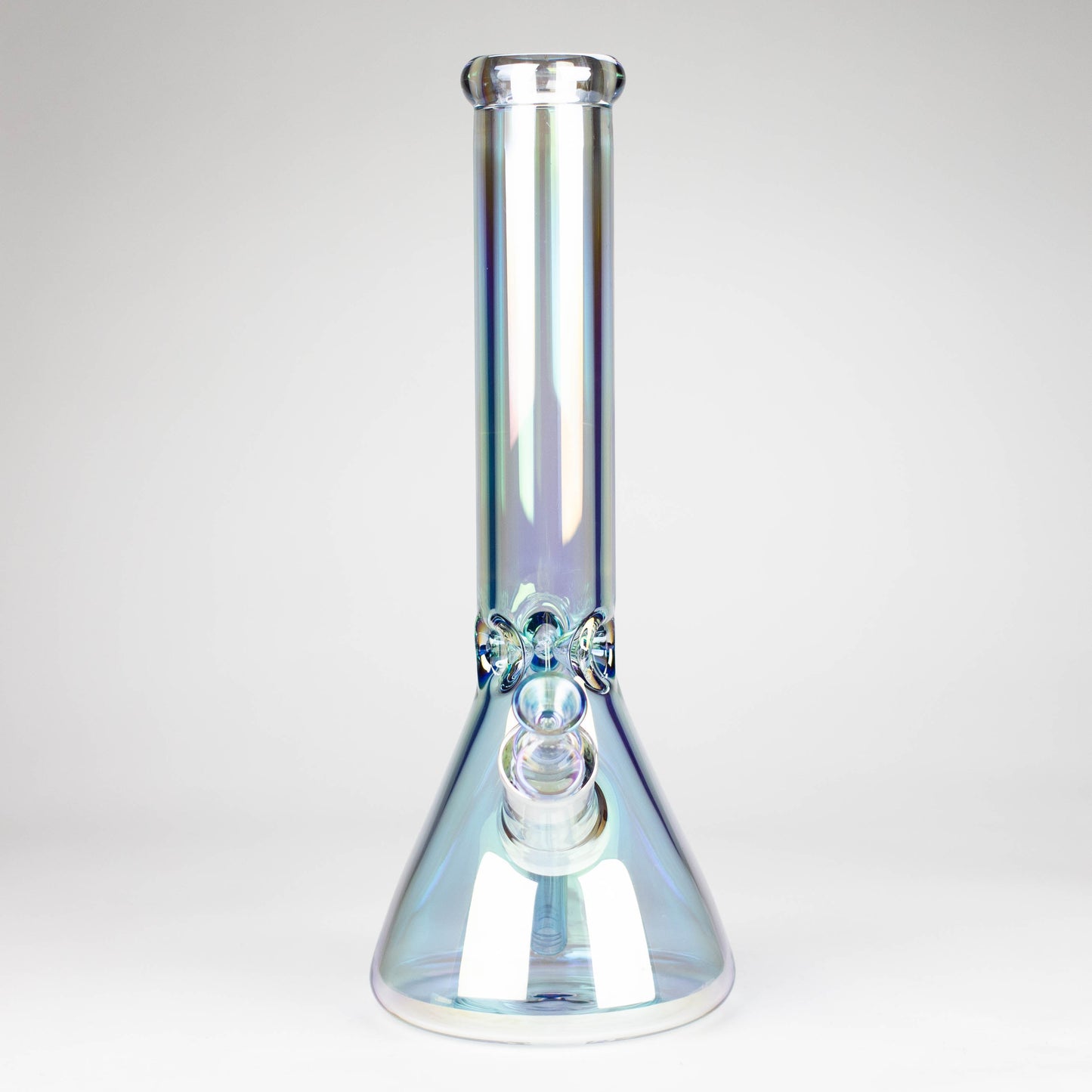 Infyniti | 13.5" Electroplate tube glass water bong [GP2012]_10