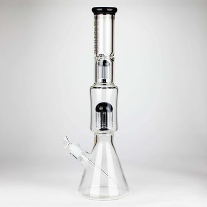 Fortune | 18" Double Tree Perc Beaker Bong Assorted Colour_10