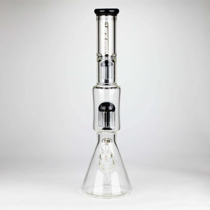 Fortune | 18" Double Tree Perc Beaker Bong Assorted Colour_11