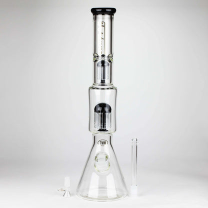 Fortune | 18" Double Tree Perc Beaker Bong Assorted Colour_5