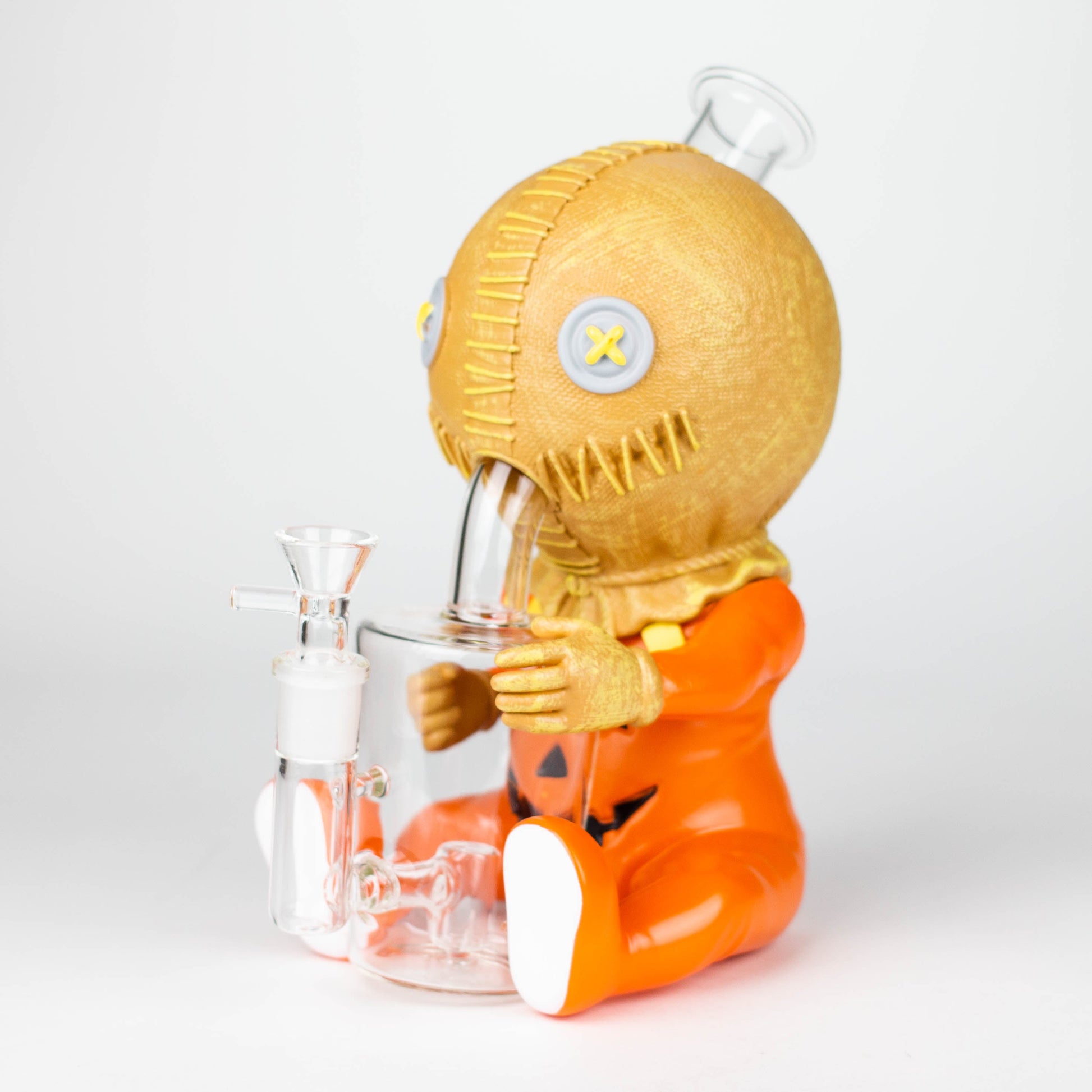 9.8'' Vinyl Pumpkin Ghost Baby Water Pipe_0