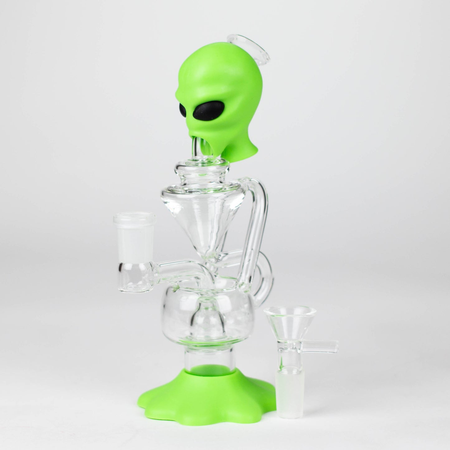 7.7" Alien Functional Glass Water pipe_8