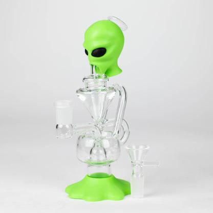 7.7" Alien Functional Glass Water pipe_8