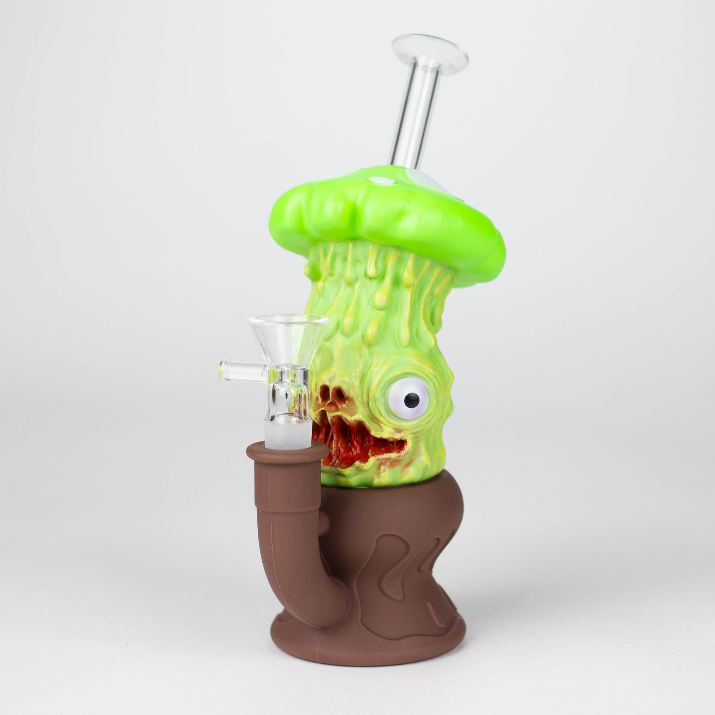 7.8" Vinyl Mushroom Monster Water Pipe_1