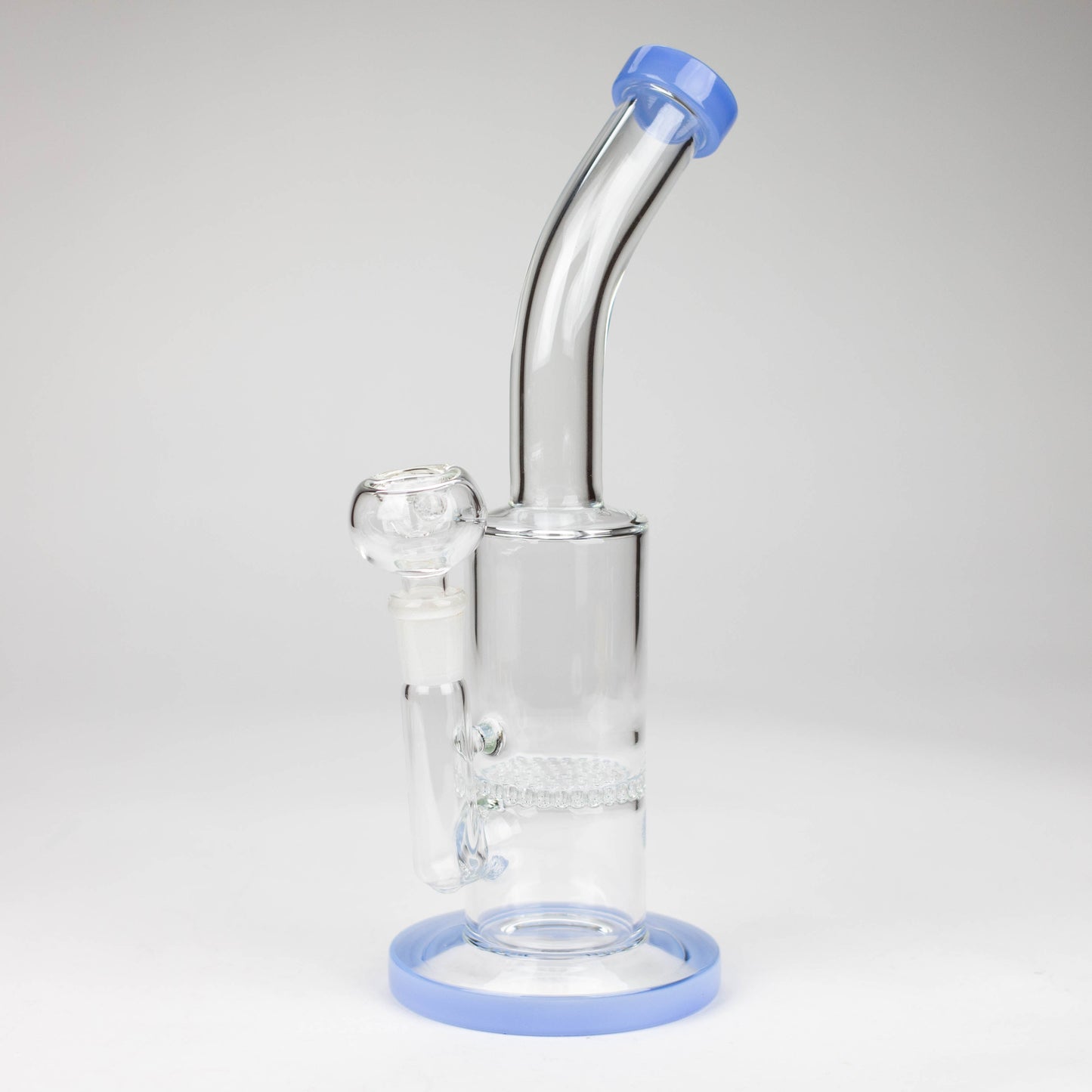 11" honeycomb glass water pipe_2