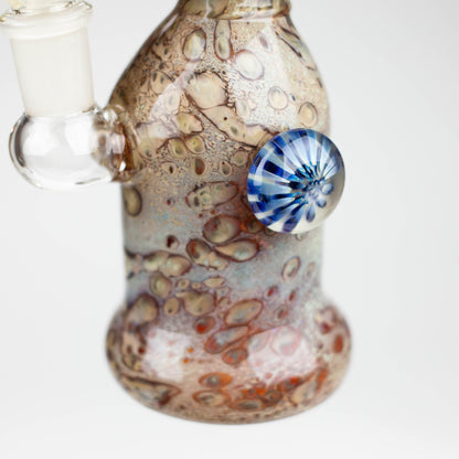 8" Marble with eye glass bong_5